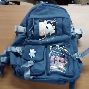 Bookbag with accessories